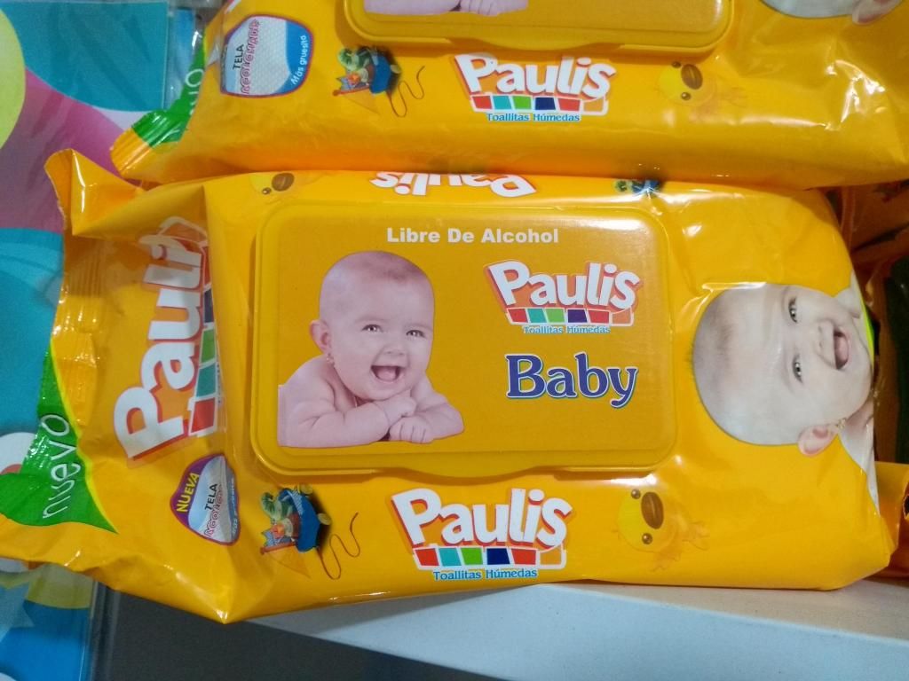 PAÑITOS - TOALLITAS HÚMEDAS PAULIS BABY