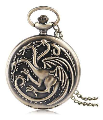 Reloj De Bolsillo Juego De Tronos Game Of Thrones Targaryen