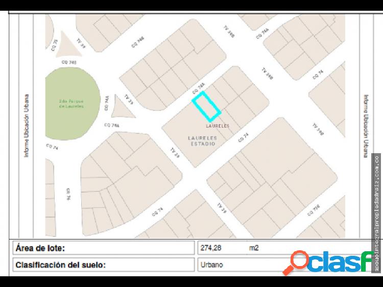 Vendo Casa Lote Sector Laureles