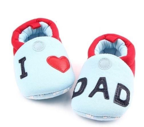 Zapatos Babucha Bebe Niño Niña I Love Mom Dad