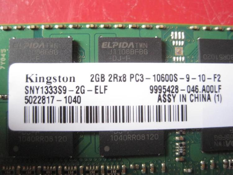 APROVECHE!! MEMORIA RAM PORTATIL 2GB DDR3 PC3 30.000