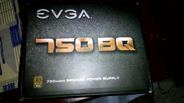 Fuente Evga 750 Bronce Original Poco Uso