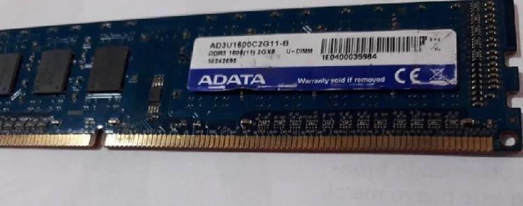 Memoria RAM DDR3 2gb 1600Mhz