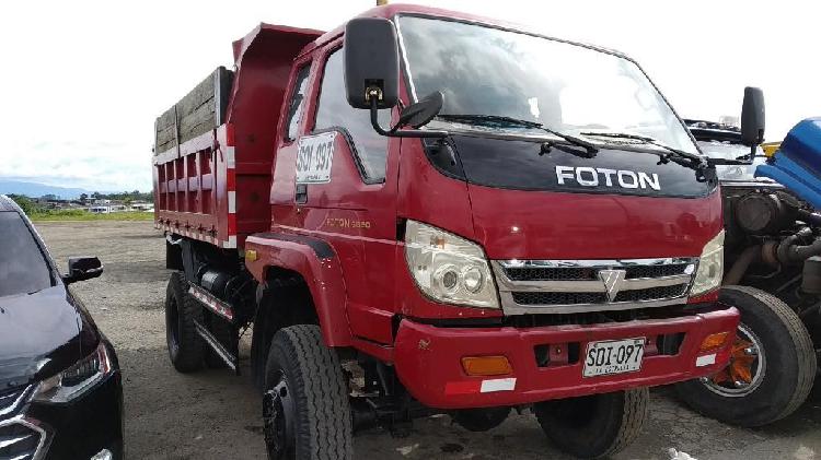 Volqueta Foton 4x4 Modelo 2011 Excelente