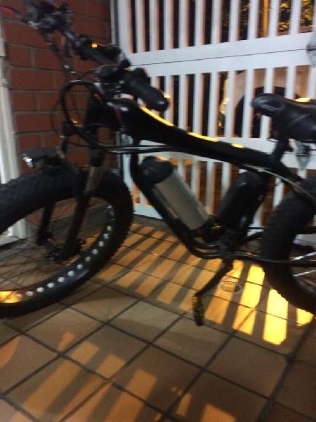 bicicleta electrica con o sin bateria motor 250w