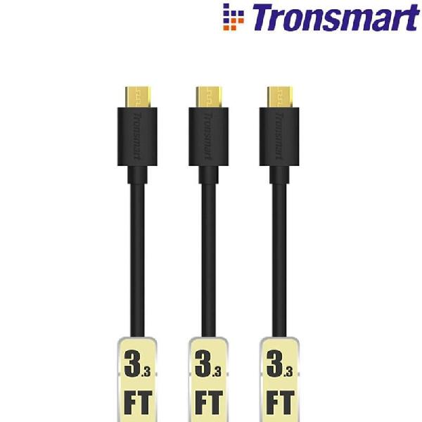 Cables Tronsmart [3 Pack] Negro, de 1m