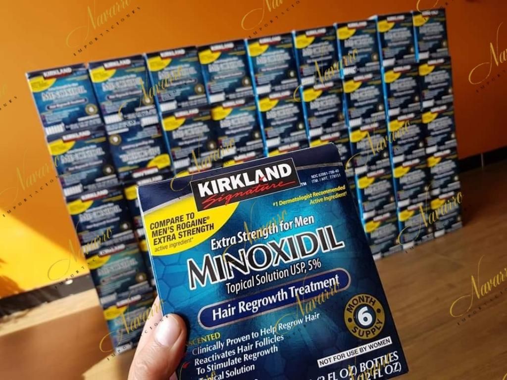 Caja Minoxidil 6 Frascos Gotero