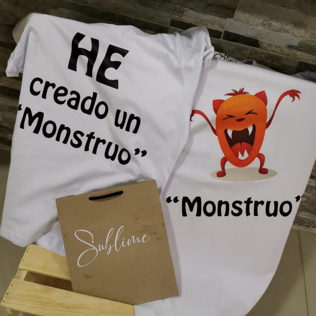 Camistas Estampadas 100% Algodón