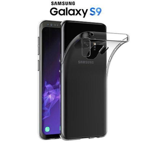 Estuche Forro Silicona Goma Samsung S9 Transparente