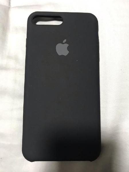 Silicone Case Color Negr iPhone 7/8 Plus