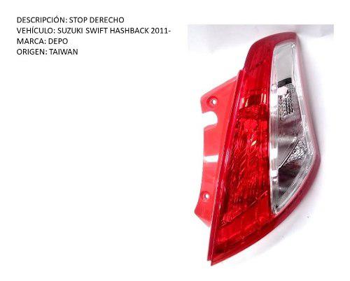 Stop Derecho Suzuki Swift Hashback 2011-