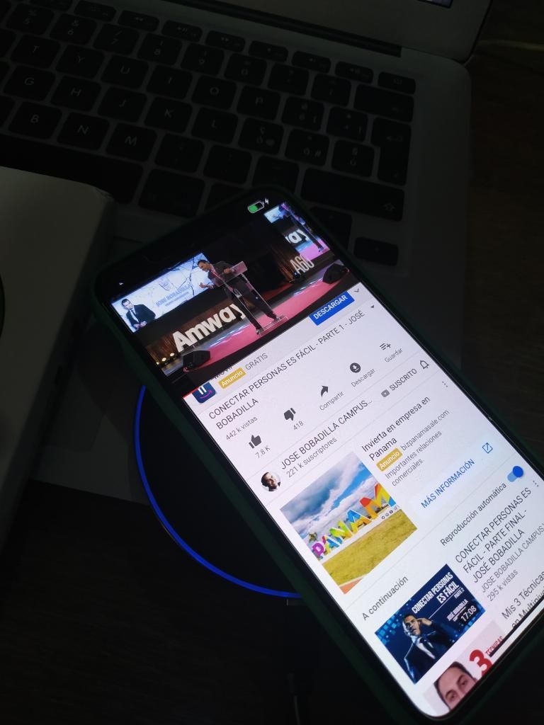 Cargador Inalámbrico iPhone Xs Max