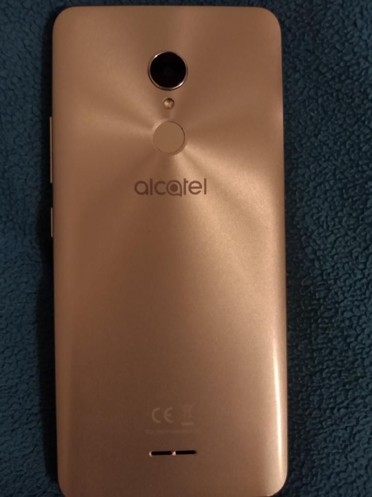 Celular Alcatel 3c Huella Dorado