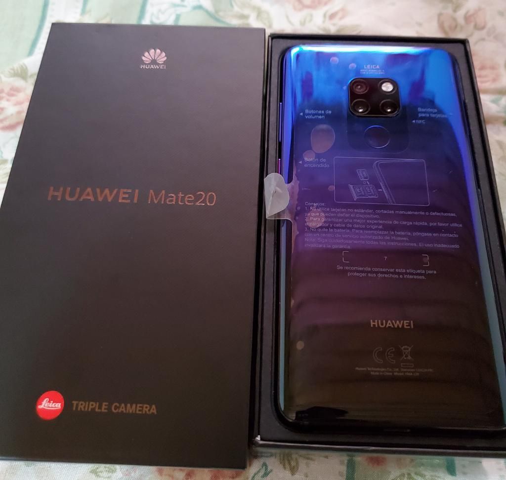 Huawei Mate 20 Nuevo en Caja Todo Origin