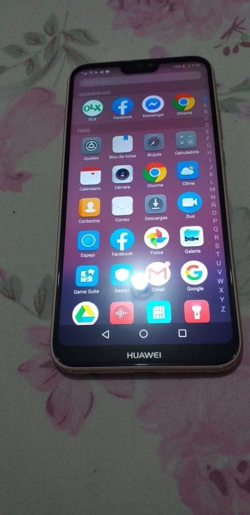 Huawei P20 Let 4de Ram 32gb con Huella
