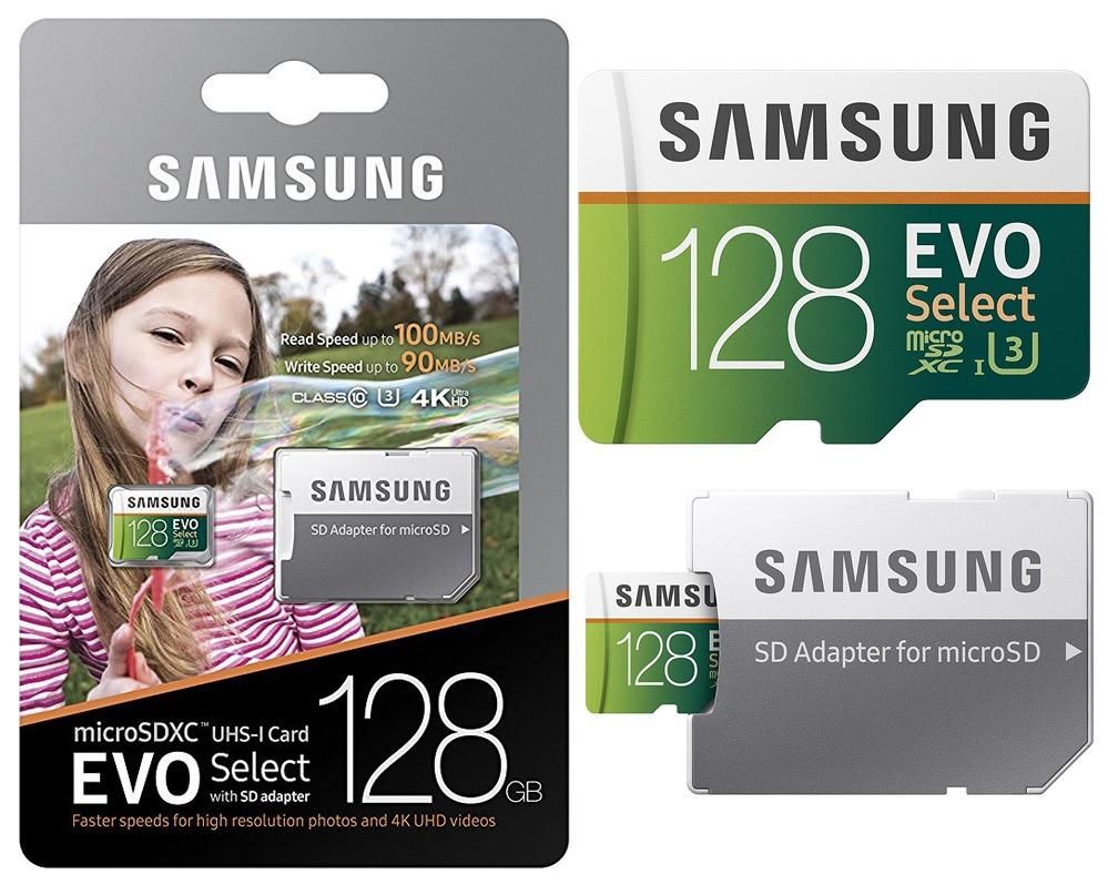 Micro Sd Samsung 128gb Evo Select 4k Umb ORIGINALES Y