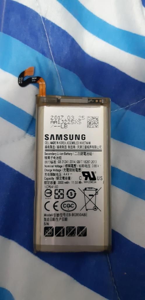 Vendo Bateria para Samsung S8 Normal