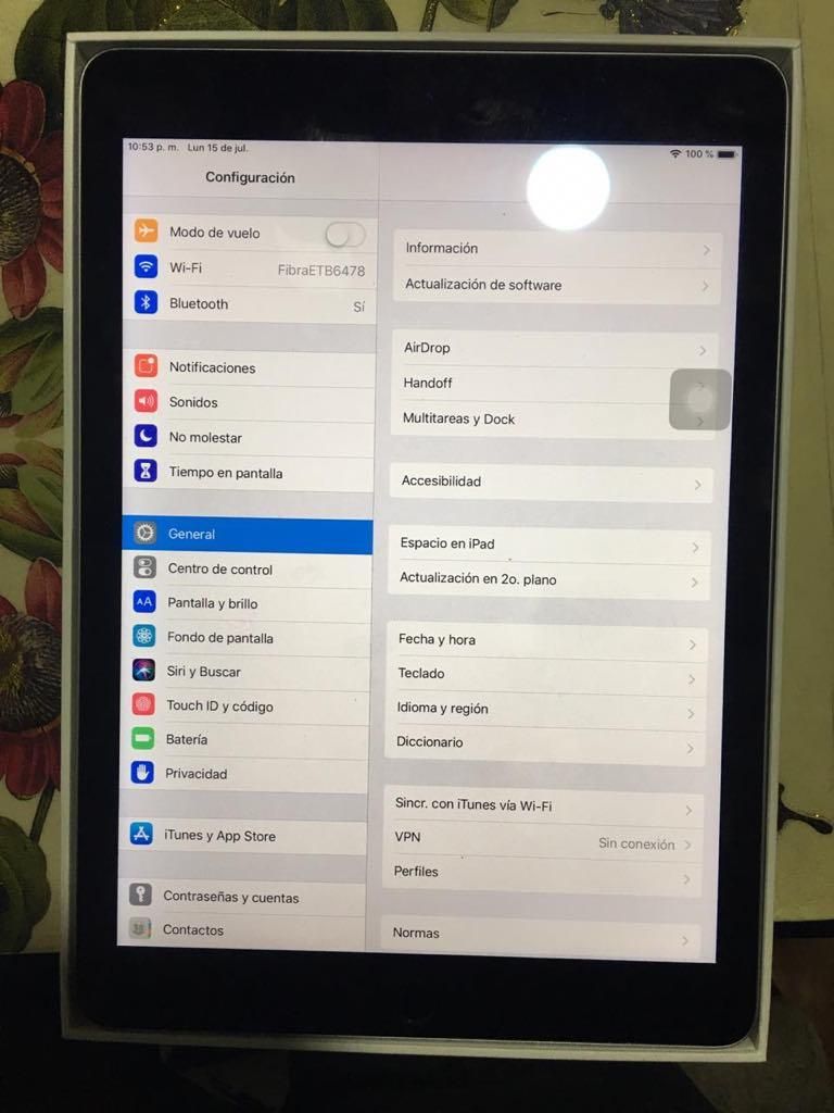 iPad Air 32GB Wi-fi silver