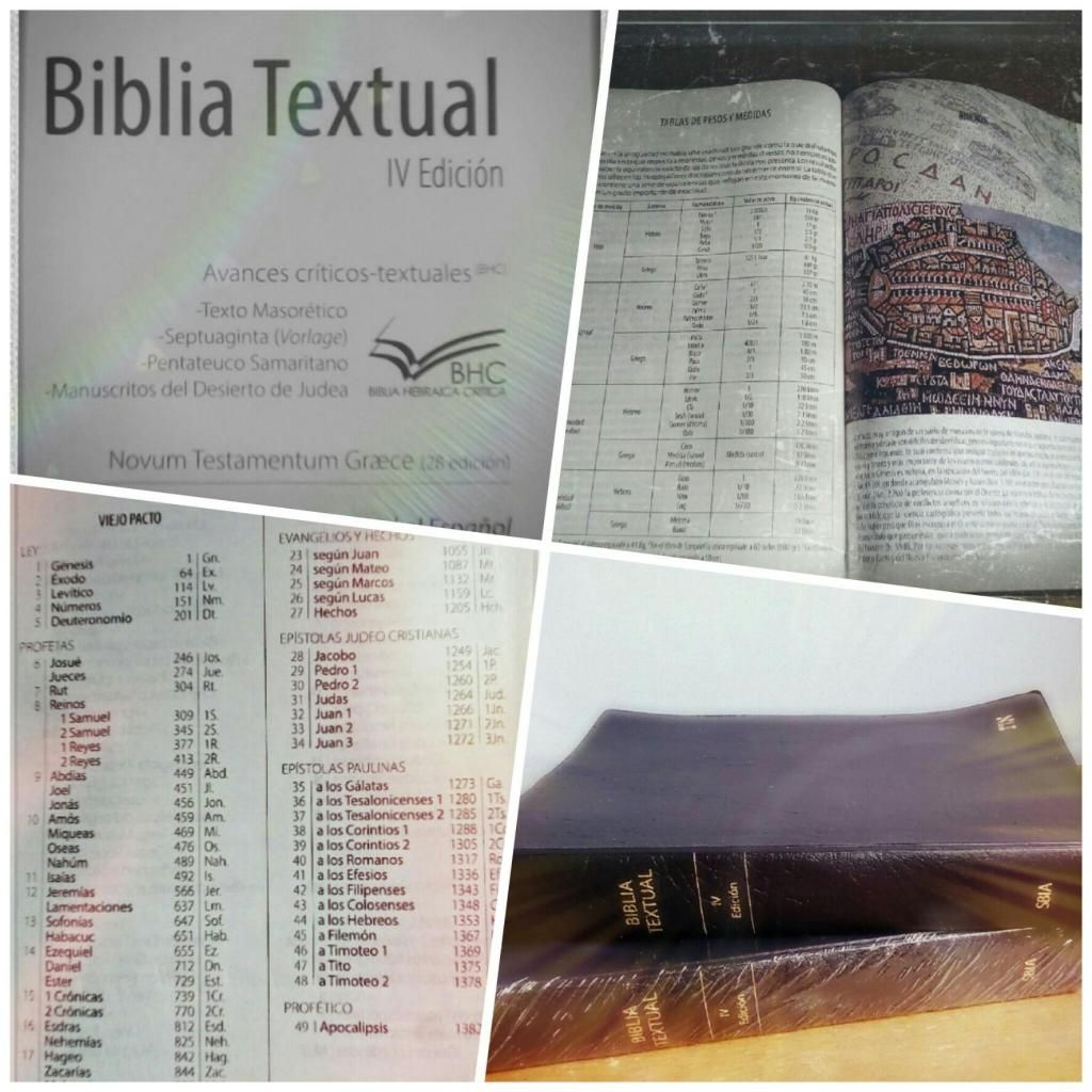 Biblia Textual 4A Edición. . NUEVA SBI