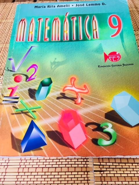 Libro Matemáticas grado 9 Editorial Salesiana