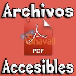 VIDEO CURSO ARCHIVOS PDF ACCESIBLES APRENDE A CREARLOS
