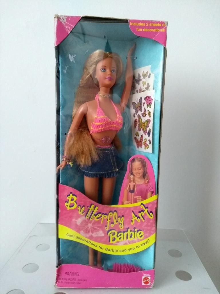 Barbie Butterfly Art