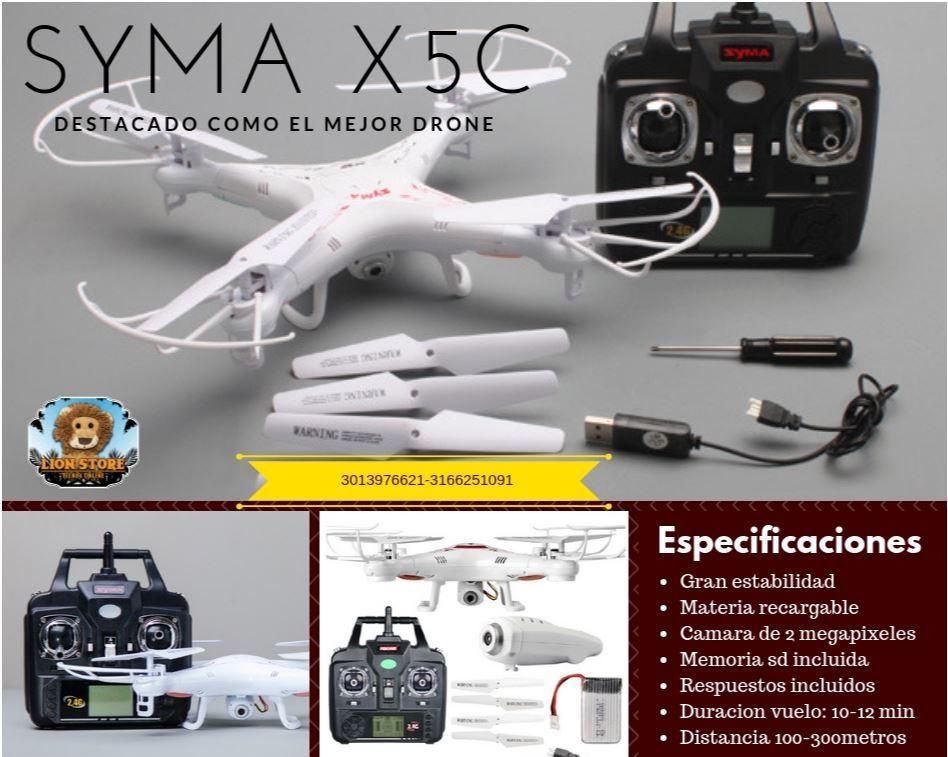 Drone Syma X5c Cámara de 2.0 Hd