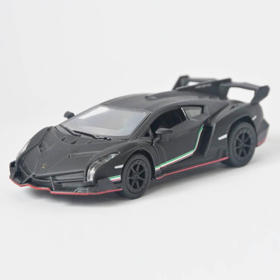 Lamborghini Veneno Negro Mate - Escala 1:36 Ref 653
