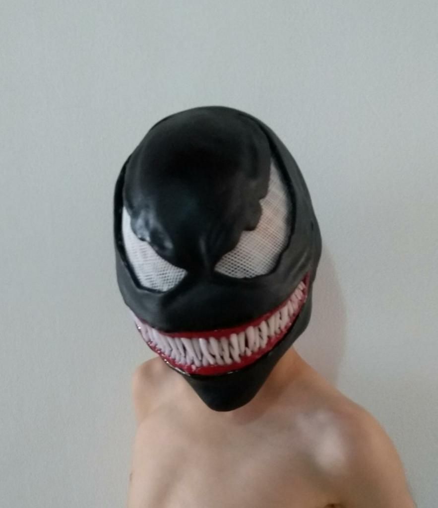 Mascara Venom Cosplay Imitación Exacta