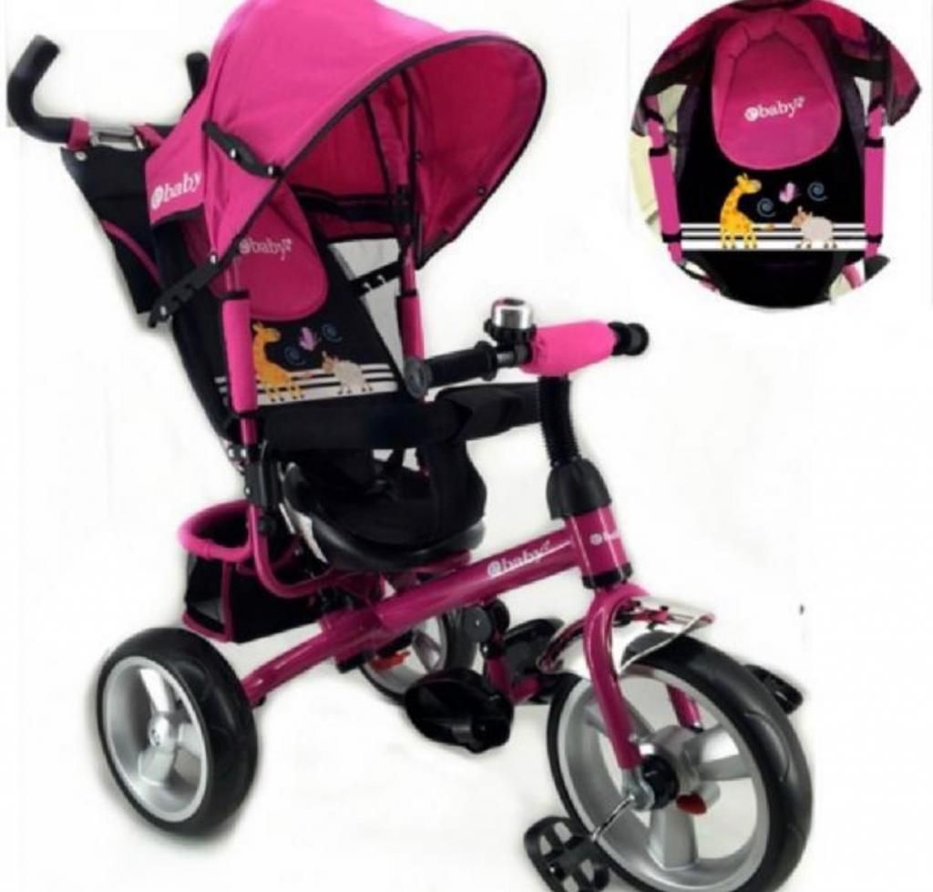 Triciclo Paseador Para Bebe Ebaby Con Posiciones