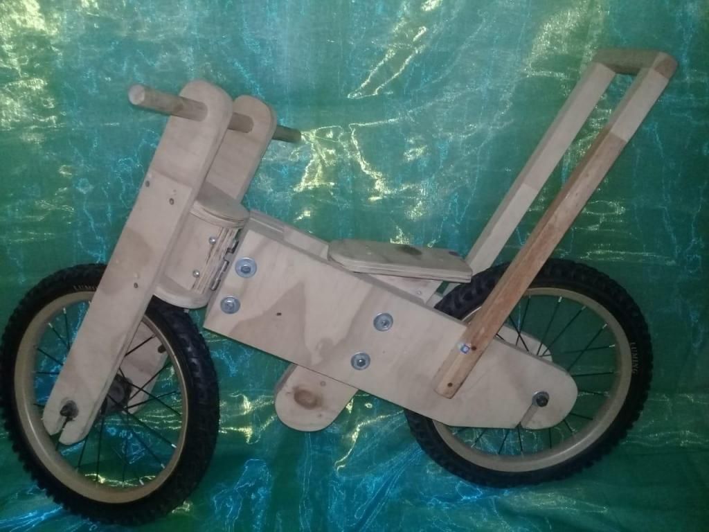 Bicicleta de madera rin 16