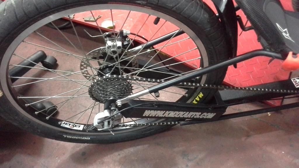 Bicicleta trike kmx