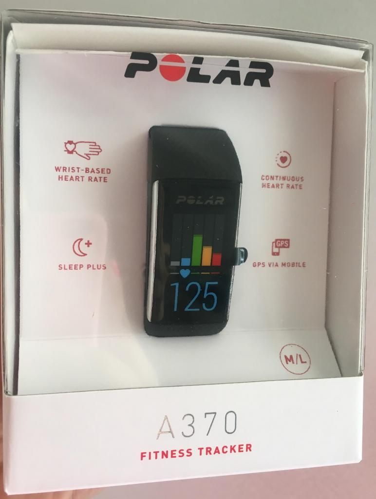 RELOJ POLAR A370 NEGRO NUEVO, SUPER PROMO!!!