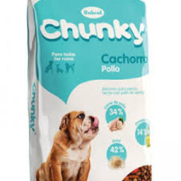 Concentrado Chunky Perro Cachorro 18kg