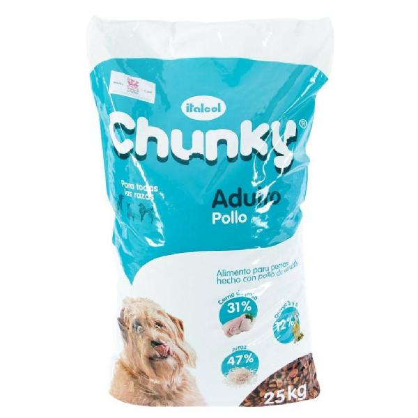 Concentrado Perro Chunky Adulto 25 Kg