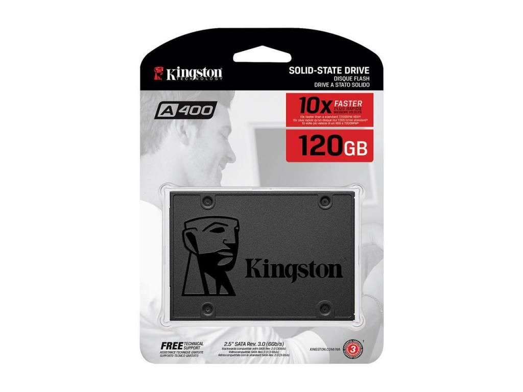 DISCO kingston A400 estado solido para portatil o pc, 120