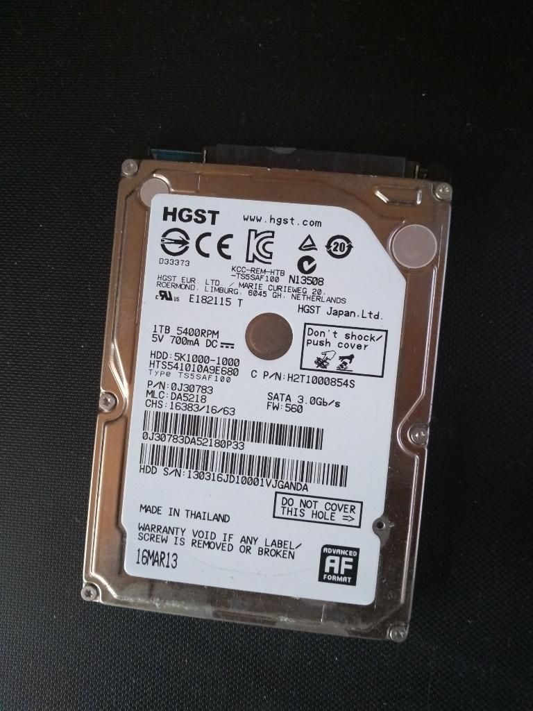 Disco Duro 1tb para Portatil