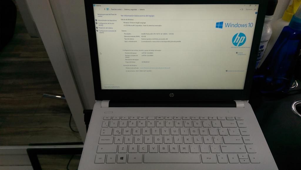 Gangazo portatil HP 14BS008la 25 dias de uso