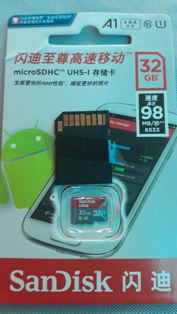 Memoria Micro Sd 32 Gb A1 Sandisk Ultra