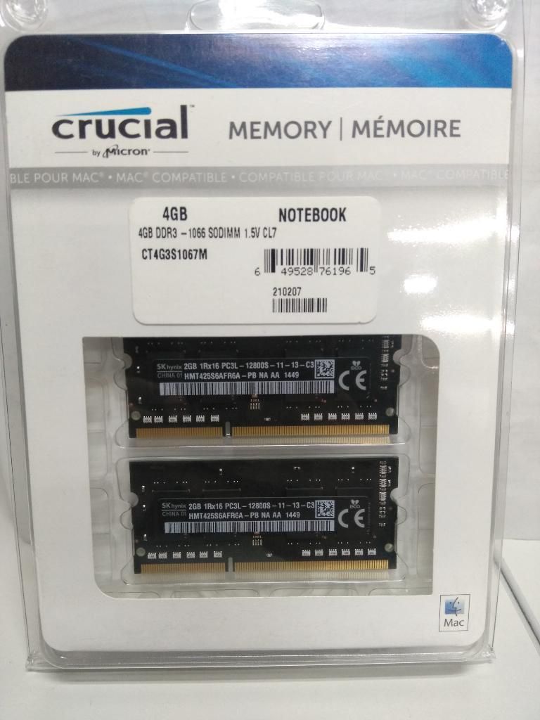 Memoria Ram para Mac
