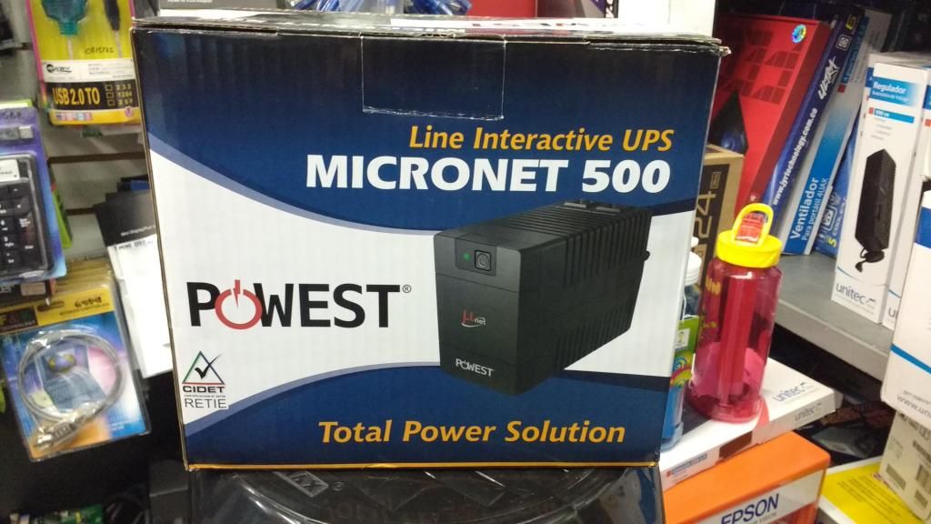 PROMO UPS POWEST 500V MICRONET 500 NUEVA