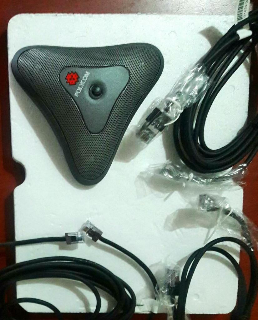 Polycom Kit Vsx Micrófono mesa Incluye 1 Micrófono 3