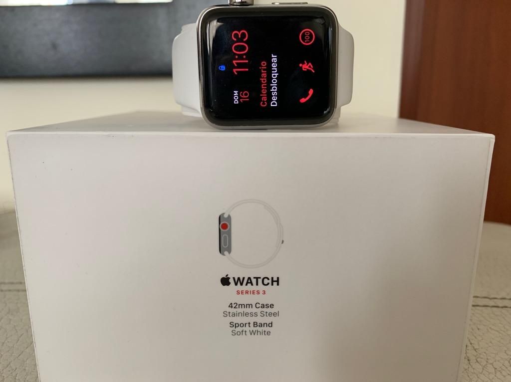 Apple Watch en Acero Serie 3 Gps Lte 42