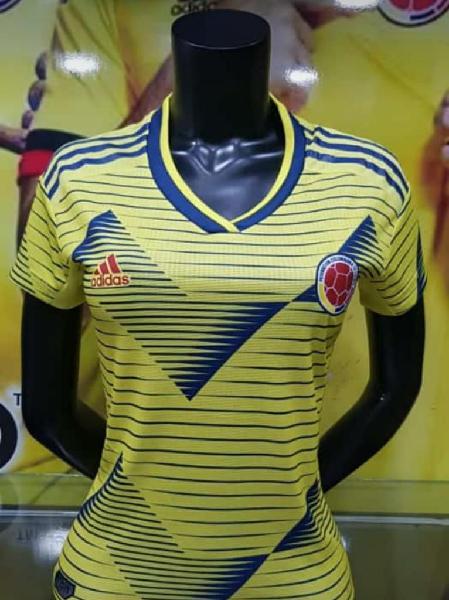 Camiseta Colombia Amarilla para Mujer