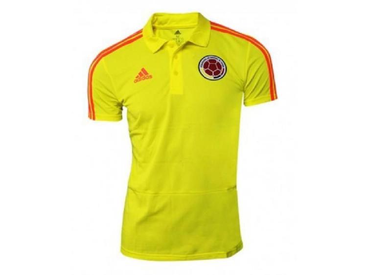 Camiseta Selección Colombia Roja, Amarilla, Azul 2019 Talla