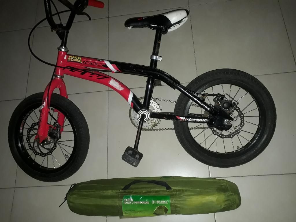 Carpa Y Bicicleta para Niño Gw