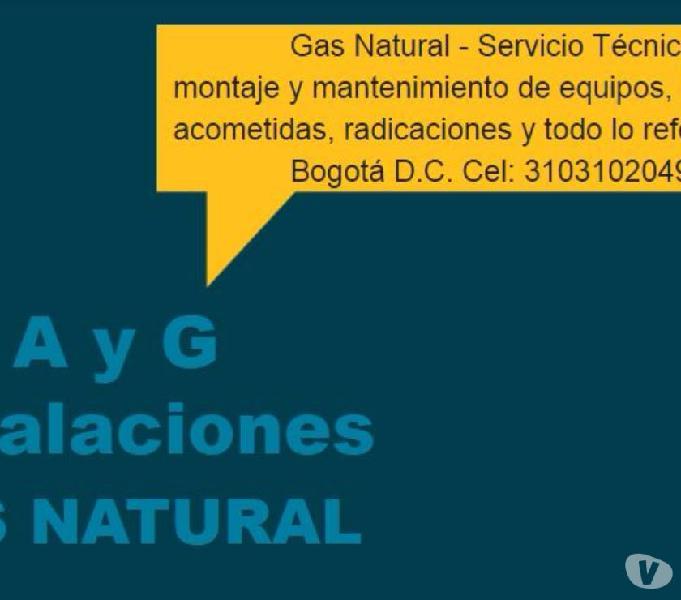 SERVICIO TECNICO GAS NATURAL