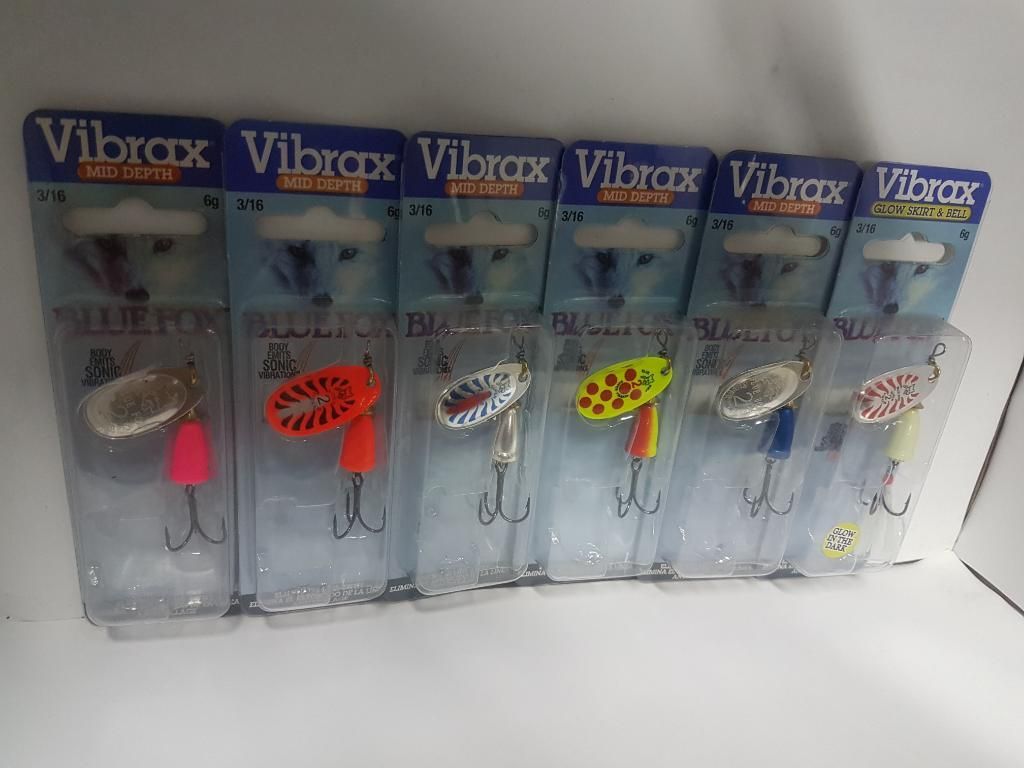 Señuelos O Cucharas Vibrax