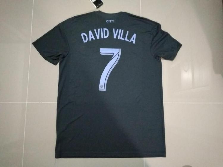 camiseta David Villa, New York City FC 2018, acepto cambios