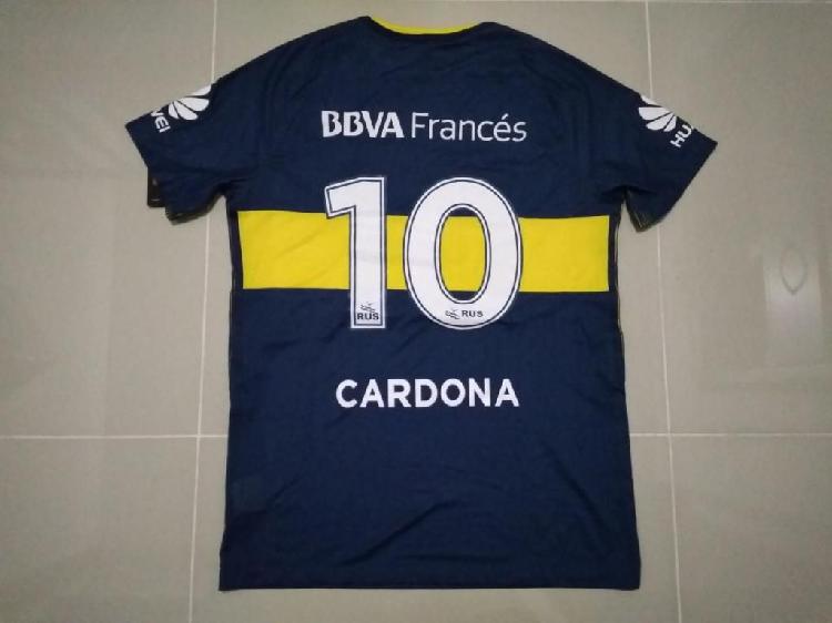 camiseta Edwin Cardona, Boca Juniors 2017/18, version